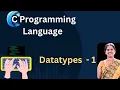 data types in c-1 telugu