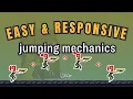 Unity 2D Platformer Easy Responsive Jumping Mechanics