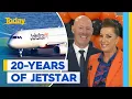 Jetstar celebrates 20-years since first flight Today Show Australia