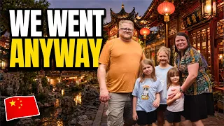 第一次来到中国：美国一家人在上海