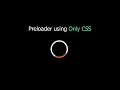 Preloader Pageloader using html css