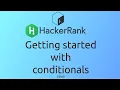 Getting started with conditionals HackerRank Linux Shell