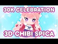 Download Lagu 【30K CELEBRATION! 3D KARAOKE】The RETURN of Chibi Spica!!  #歌枠 #karaoke