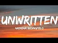 Download Lagu Natasha Bedingfield - Unwritten (Lyrics)