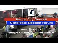 Tempe City Council Candidate Forum - Dec 18 2025 ARCHIVE