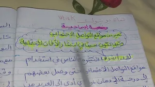 تعبير عن مواقع التواصل الاجتماعي وأثرها في انتشار الآفات الاجتماعية 