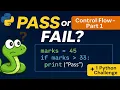 Python Control Flow Statements - Part 1 if if-else Task for You