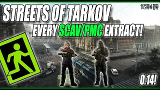 All Streets Of Tarkov PMC And Scav Extracts - Escape From Tarkov