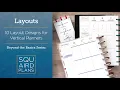 10 Layout Designs for Vertical Planners Beyond the Basics Happy Planner Vertical