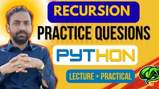 Lec-38 Python exercises for beginners Recursion in python with examples