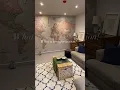 Transform Your Wall with a Vintage World Map Cozy Living Room Makeover