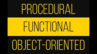 Functional Procedural Object-oriented Programming - An Overview