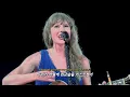 [자막] 연인과 눈을 맞추며, The Alchemy 어쿠스틱 라이브 - Taylor Swift (디 에라스 투어)