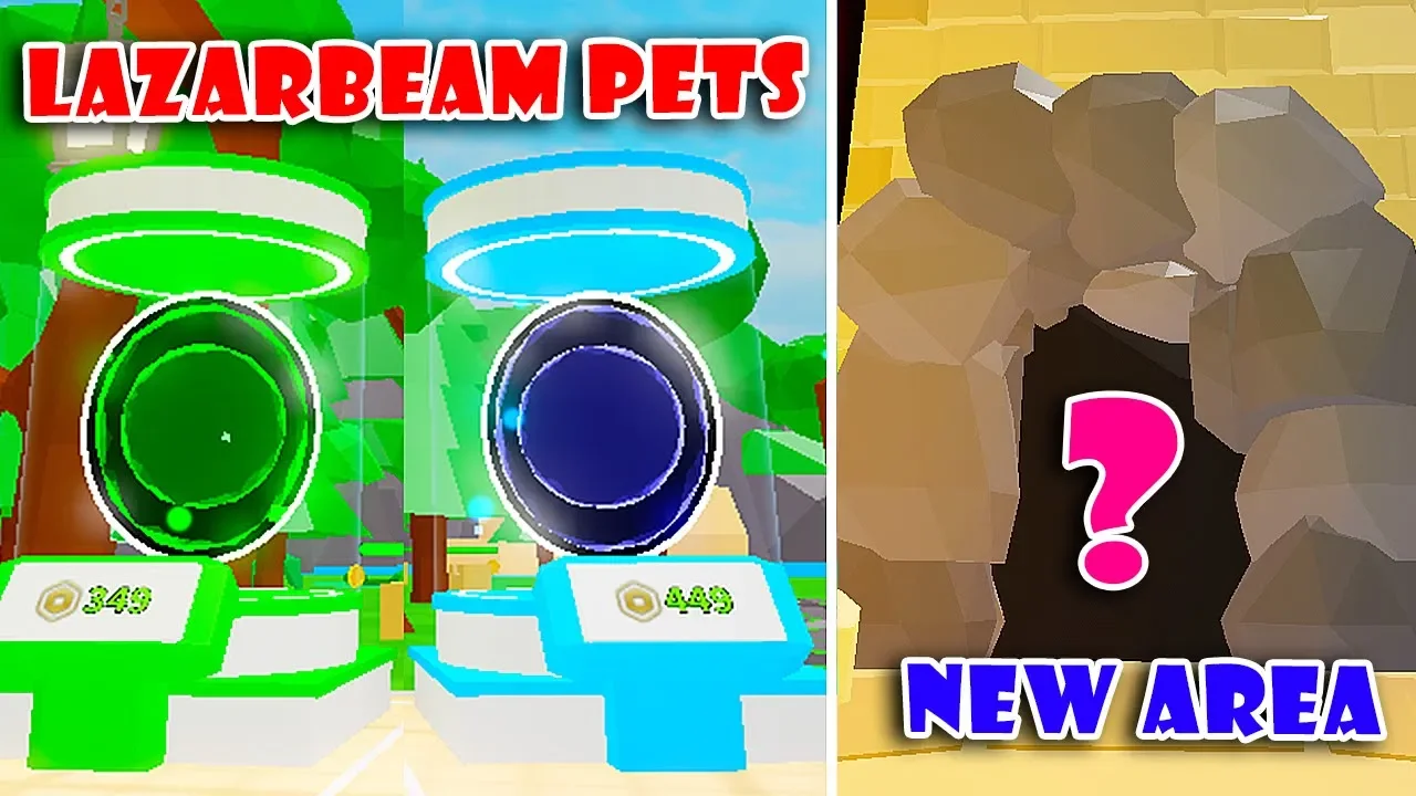 NEW Update! Omega LAZARBEAM Pets + New ISLAND in Boxing Simulator! [Roblox]