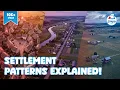 Settlement Patterns - Linear Scattered Nucleated Kids Geography
