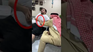 مقلب خاله بسكين مزيفه والصدمة Shorts 