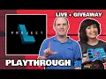 Project L - LIVE Playthrough Board Game Giveaway Worldwide