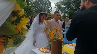 Casamento no campo: Oração pelas alianças 💍👑