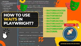 Playwright tutorials for beginners - How to use Waits in Playwright