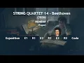 BEETHOVEN - STRING QUARTET 14 (full analysis)