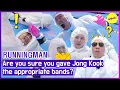 RUNNINGMAN Are you sure you gave Jong Kook the appropriate bands ENGSUB
