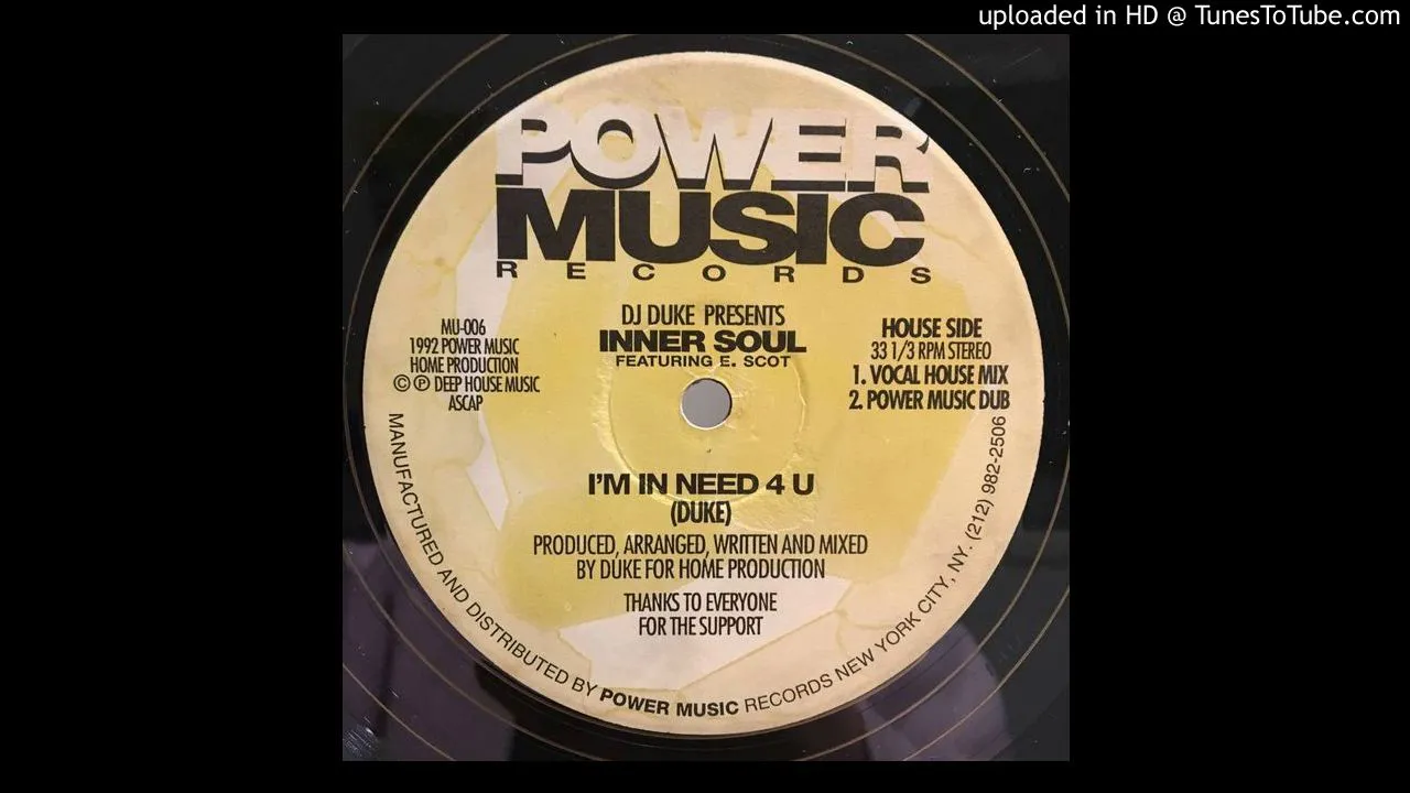 I'm In Need 4 U (Power Music Dub)