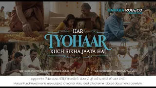 Har Tyohaar, Kuch Sikha Jaata Hai | Canara Robeco Mutual Fund
