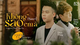 Download Không Sao Em À (Piano Version) - Đinh Tùng Huy ft. Đình Dũng | MV LYRICS MP3