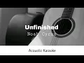 Noah Cyrus - Unfinished (Acoustic Karaoke)