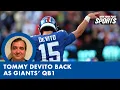Giants turning back to Tommy DeVito with Drew Lock injured