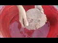 Download Lagu Asmr~ Red soft Sand  crumbling in water💦 +paste play Eizi Mini Asmr