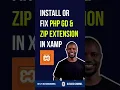 Download Lagu How to Install or Fix PHP GD \u0026 ZIP Extension in XAMPP
