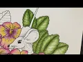 How To Color Leaves Prismacolor