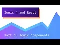 Ionic 4 React - Bitcoin Price Tracker
