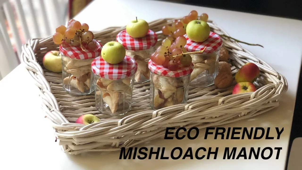 ECO-FRIENDLY PURIM FOOD GIFT BASKETS - 10 Tips for Fabulous Mishloach Manot!!!