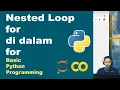 Nested Loops Basic Python Python Programming Fundamentals Part 20