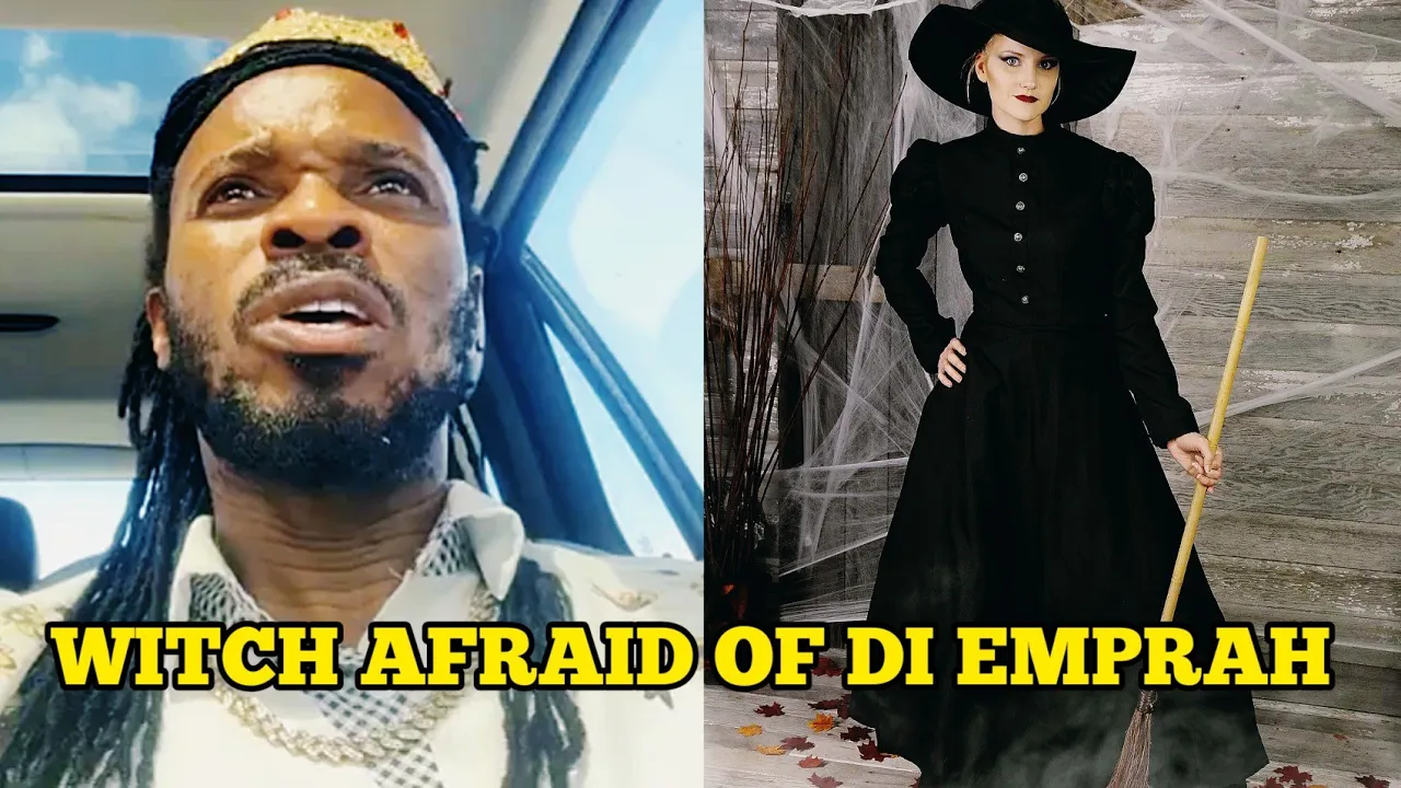 LA Lewis Witch Trained To Compete Against Di Emprah But She's Now Afraid Of Him