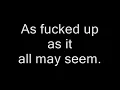 Staind-Its Been Awhile Lyrics