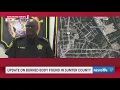 Sheriff gives update on man found burned shot in Sumter County Full