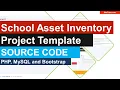 School Asset Inventory Project Template