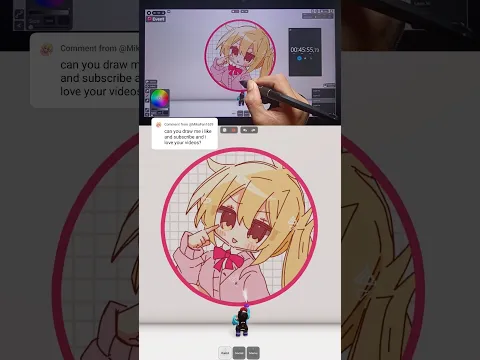 I draw Your PFP on Roblox #shorts