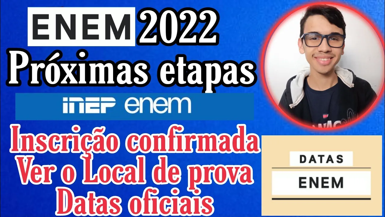 ENEM 2022: COMO VER O LOCAL DE PROVA? PRÓXIMAS ETAPAS E DATAS OFICIAIS!