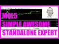 MQL5 TUTORIAL - SIMPLE AWESOME STANDALONE EXPERT ADVISOR