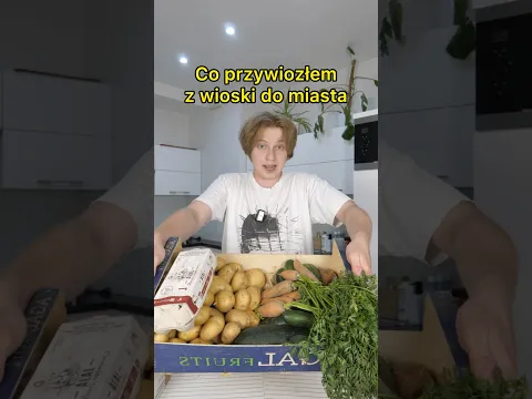 Co przywiozłem z wioski do miasta🤩