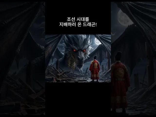 조선 시대를 지배하겠다는 드래곤!