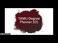 TAMU Degree Planner