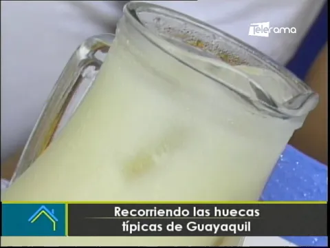 Recorriendo las huecas típicas de Guayaquil