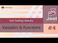 Variables And Function Testing With JEST JEST Tutorials