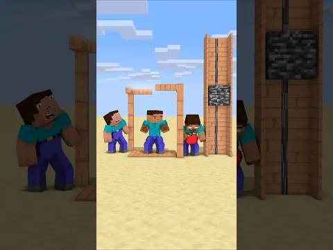 Herobrine Did Not Know It #friendship #shorts #trending #anime