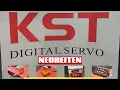 New KST Servo releases for aircraft boats and cars - New wing servos